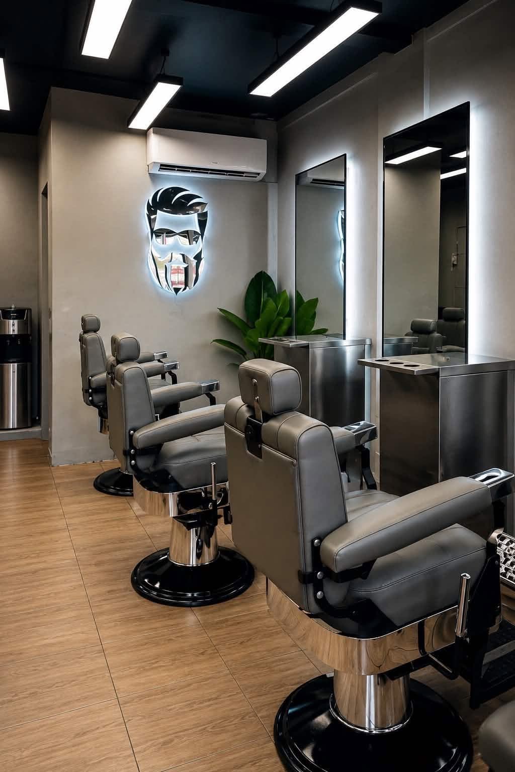 Inside the Barberloco barbering floor